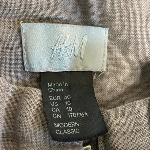 H&M women’s linen pants - Picture 2 of 3